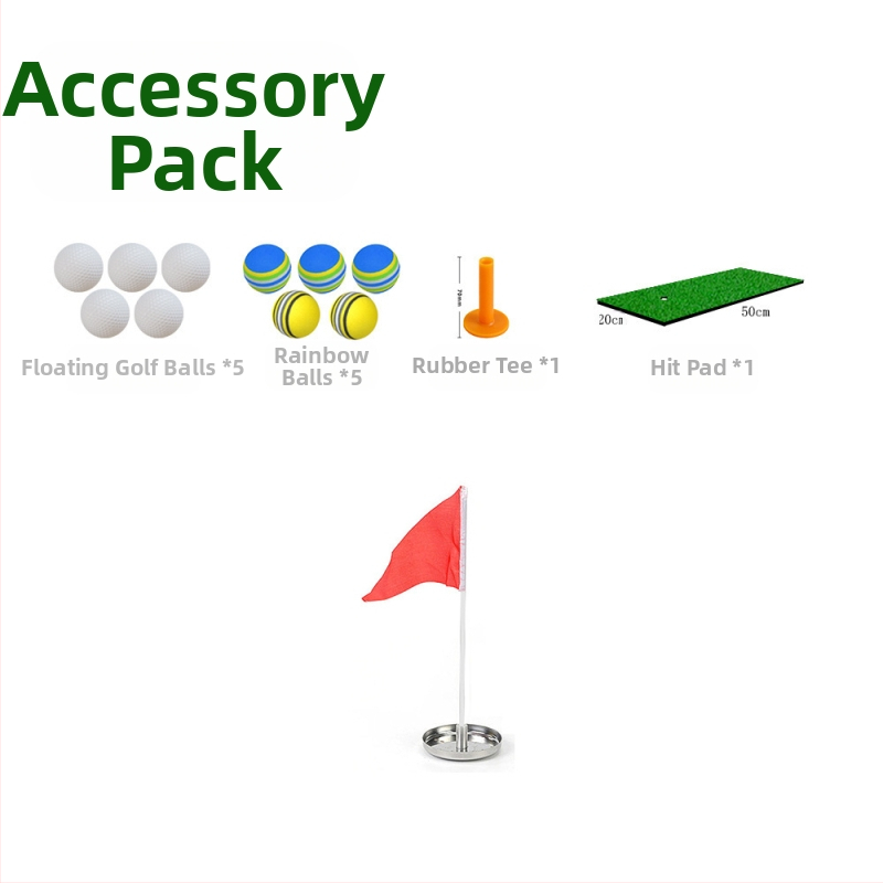 Golfi minigolfiväljak, õues puttamise harjutamine, ujuvgolf, golfisimulatsiooniväljak