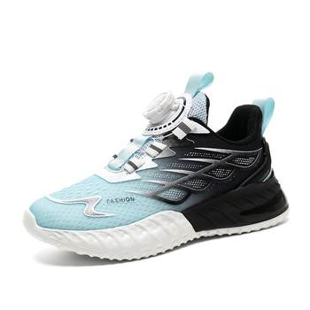 Παιδικά αθλητικά παπούτσια για αγόρια 2025, αντιολισθητικά παπούτσια τρεξίματος με περιστρεφόμενη αγκράφα για μεγαλύτερα παιδιά, casual, μοντέρνα, αντιολισθητικά, ανθεκτικά στη φθορά