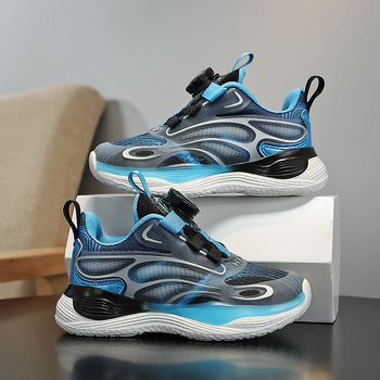 Αθλητικά παπούτσια για αγόρια 2025 Καλοκαιρινά, μοντέρνα, ελαφριά, αθλητικά, casual παπούτσια για κορίτσια με μονό πλέγμα και περιστρεφόμενη αγκράφα