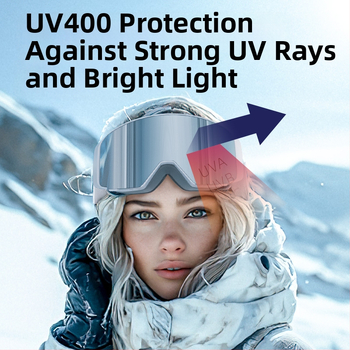 Γυαλιά σκι Kapvoe Flip-Up, αντιθαμβωτικά, επαγγελματικά γυαλιά ορειβασίας, αντιανεμικά, γυαλιά χιονιού μονής και διπλής σανίδας