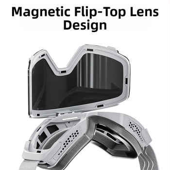 Γυαλιά σκι Kapvoe Flip-Up, αντιθαμβωτικά, επαγγελματικά γυαλιά ορειβασίας, αντιανεμικά, γυαλιά χιονιού μονής και διπλής σανίδας