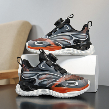 Αθλητικά παπούτσια για αγόρια 2025 Καλοκαιρινά, μοντέρνα, ελαφριά, αθλητικά, casual παπούτσια για κορίτσια με μονό πλέγμα και περιστρεφόμενη αγκράφα