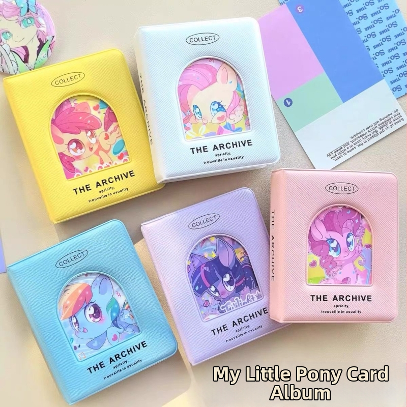 Албум за картички Pony Polaroid, лазерна книга за съхранение на картички Star Chasing, момичешко сърце, One Palace, мини 3-инчов Polaroid албум