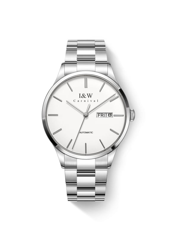 I&W Carnival imporditud Jaapani mehhanismiga automaatne mehaaniline käekell, meeste ärikellade disain ja eritellimusel töötlemine