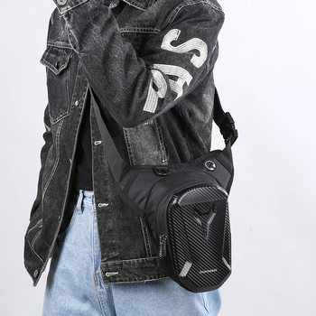 Тактическа чанта за крака за мъже, многофункционална водоустойчива чанта за кръста за езда на мотоциклет, презрамка за открито