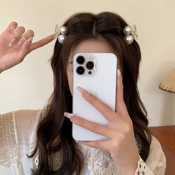 Γυναικεία φουρκέτα με μισή λαβή για το πίσω μέρος του κεφαλιού, μικρή φουρκέτα για το καλοκαίρι, με φράντζα, με μαργαριτάρι και μικρό γρανάζι, 2024, νέα κλιπ κεφαλής