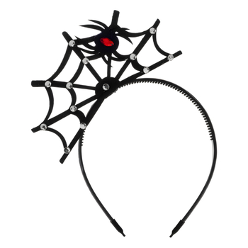 Απόκριες αστεία κορδέλα αράχνης στερεοφωνικό διακοσμητικό κόμμωση Φεστιβάλ φαντασμάτων κόμικς ή κέρασμα μικρή αράχνη κατασκευαστής κοσμημάτων κινουμένων σχεδίων