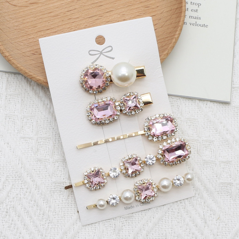 Tehase otsetarnimine retro supervälk smaragdrohelise rhinestone juuksenõel super haldjas külgklamber juuksenõel tukk pardilindi klamber