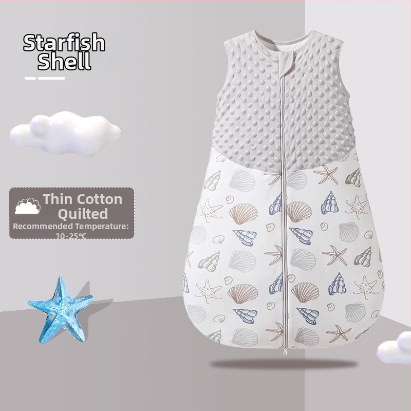 Bazai Rabbit Cross-border kevad- ja sügis beebidele mõeldud löögikindel puuvillane vastsündinute toodete vestiga integreeritud beebimagamiskott