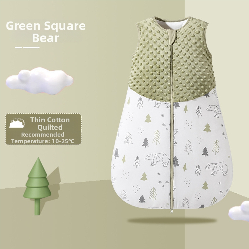 Bazai Rabbit Cross-border kevad- ja sügis beebidele mõeldud löögikindel puuvillane vastsündinute toodete vestiga integreeritud beebimagamiskott