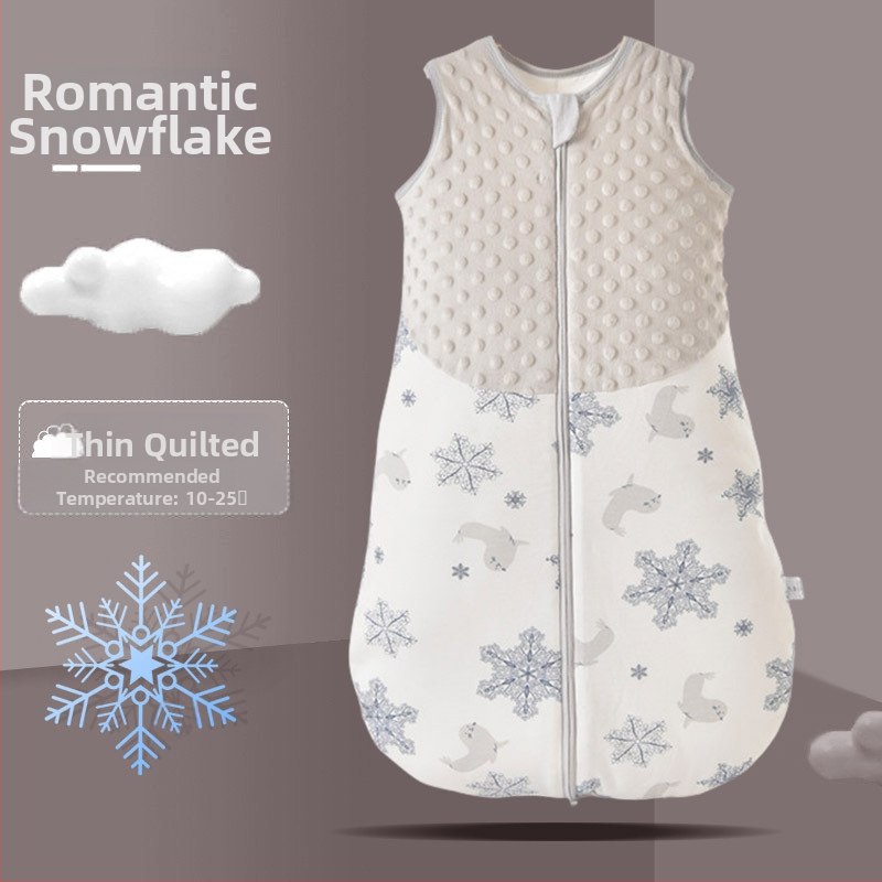 Bazai Rabbit Cross-border kevad- ja sügis beebidele mõeldud löögikindel puuvillane vastsündinute toodete vestiga integreeritud beebimagamiskott