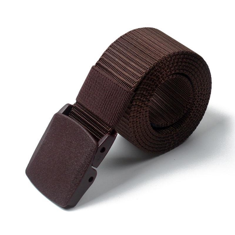 Korejiešu stila moderna ikdienas audekla josta ar gludu sprādzi, vīriešu ikdienas universāla studentu audekla josta ar plastmasas tērauda sprādzi