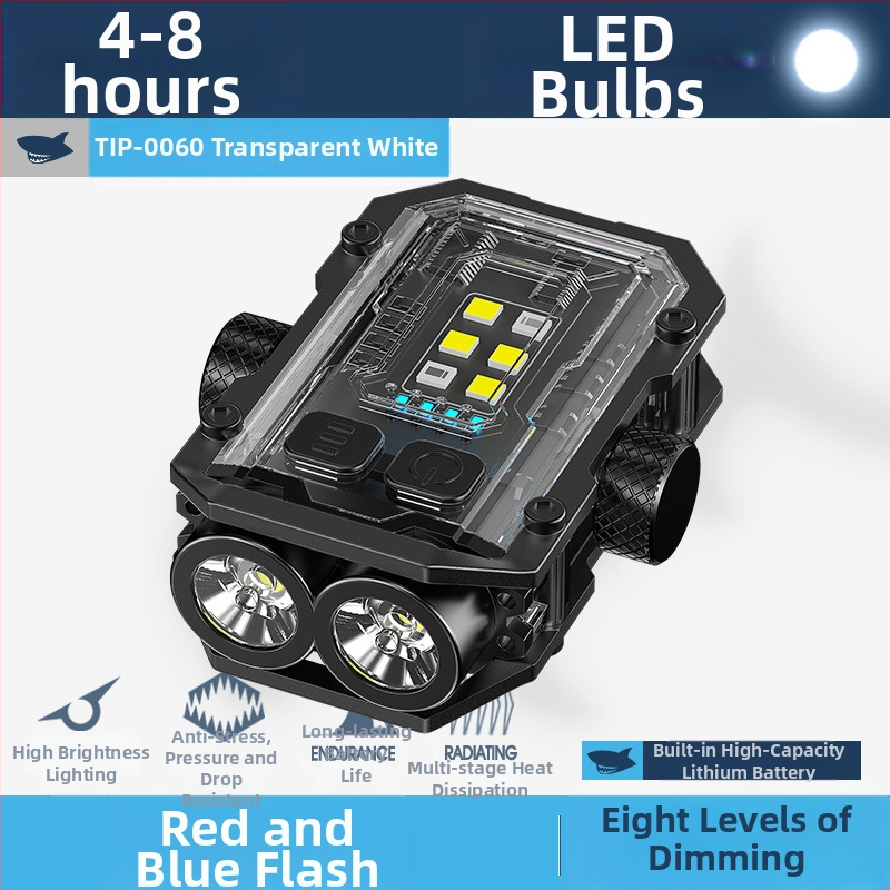 Φωτεινό εξωτερικό φως επισκευής και συντήρησης αυτοκινήτων, πολυλειτουργικό περιστρεφόμενο γυροσκόπιο, ισχυρός φακός με ισχυρό μαγνητικό προειδοποιητικό φως