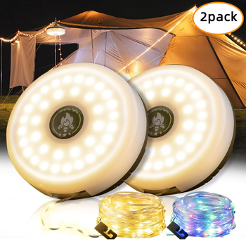 Външна лента за измерване на тегло 4 в 1, къмпинг светлина, презареждаща се, водоустойчива, преносима, за къмпинг на открито, с ролетка