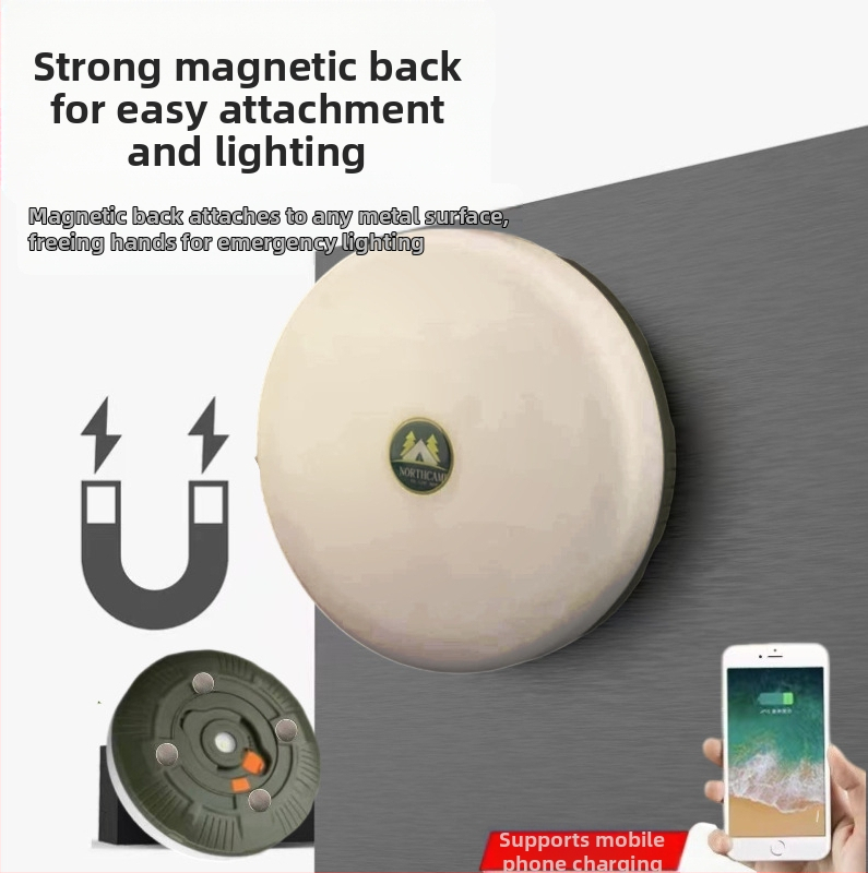 Външна лента за измерване на тегло 4 в 1, къмпинг светлина, презареждаща се, водоустойчива, преносима, за къмпинг на открито, с ролетка