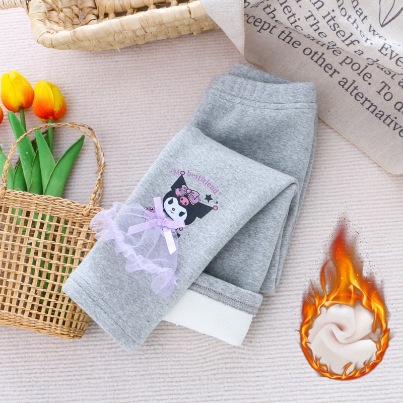 2023 момичета клинове есенни нови детски дрехи панталони разтегливи анимационни сладки връхни дрехи фабрика едно парче доставка