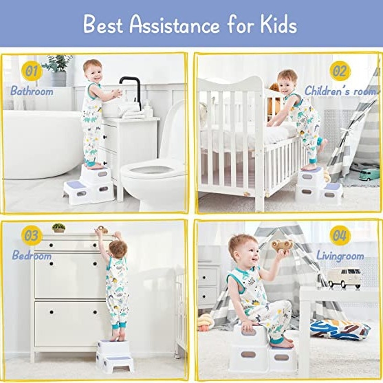 Tualeto kėdė kūdikiams, kūdikiams, vonios kambariams, kojų kėdutė buitinei plastikinei nuimamai mažam suoliukui, vaikiškam veido plovimo kojų kėdutei