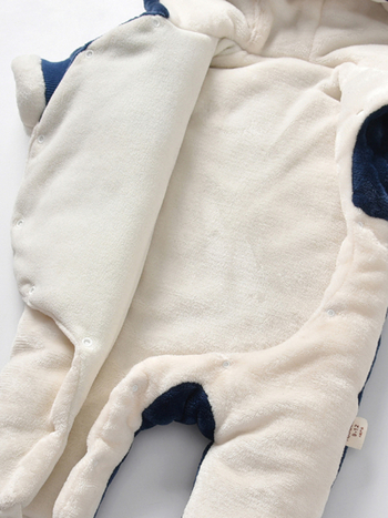 Παιδικά Ρούχα με Βαμβάκι, Χειμερινή Φόρμα Μωρού από Καπιτονέ Φανέλα, Χειμερινά Ρούχα για Νεογέννητα για Μωρά, Ζεστά Ρούχα με Μακρυμάνικα