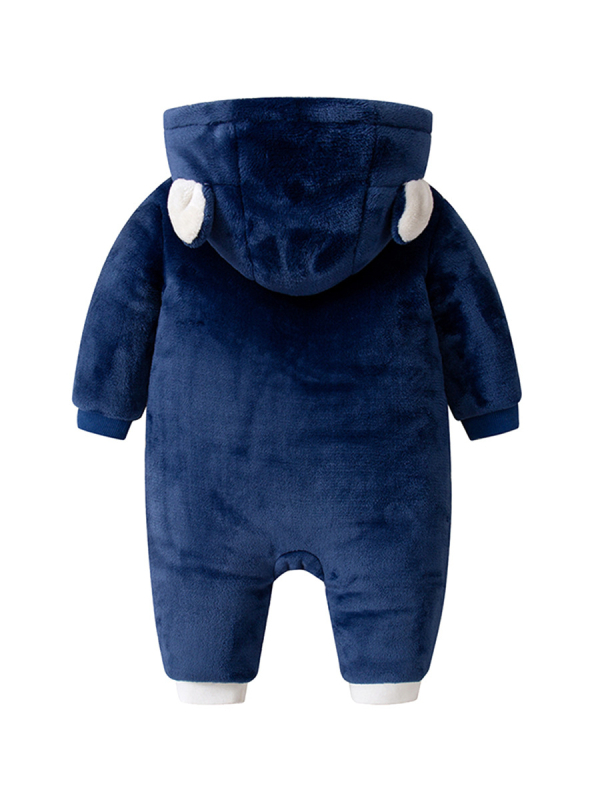 Παιδικά Ρούχα με Βαμβάκι, Χειμερινή Φόρμα Μωρού από Καπιτονέ Φανέλα, Χειμερινά Ρούχα για Νεογέννητα για Μωρά, Ζεστά Ρούχα με Μακρυμάνικα