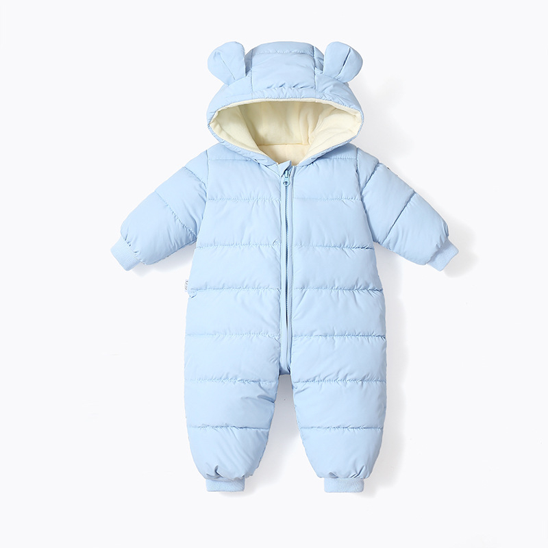 Väliskaubanduse piiriülesed vastsündinute riided, imikute kombinesoonid, talvised paksendatud väljasõiduriided beebidele, sametist paksud puuvillased riided