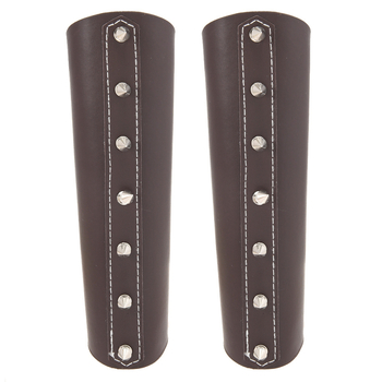 Határokon átnyúló, népszerű ékszerek, személyre szabott menetes szegecsek, bőr csuklóvédők, európai és amerikai férfi íjász karvédők, divatos motorkerékpár-kiegészítők