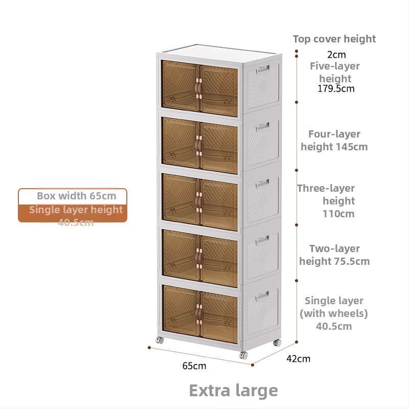 Kokkupandav hoiukapp, mitmekihiline, kapiuksega, suure mahutavusega teisaldatav hoiukapp, magamistoa-elutoa kapp, hoiukapp