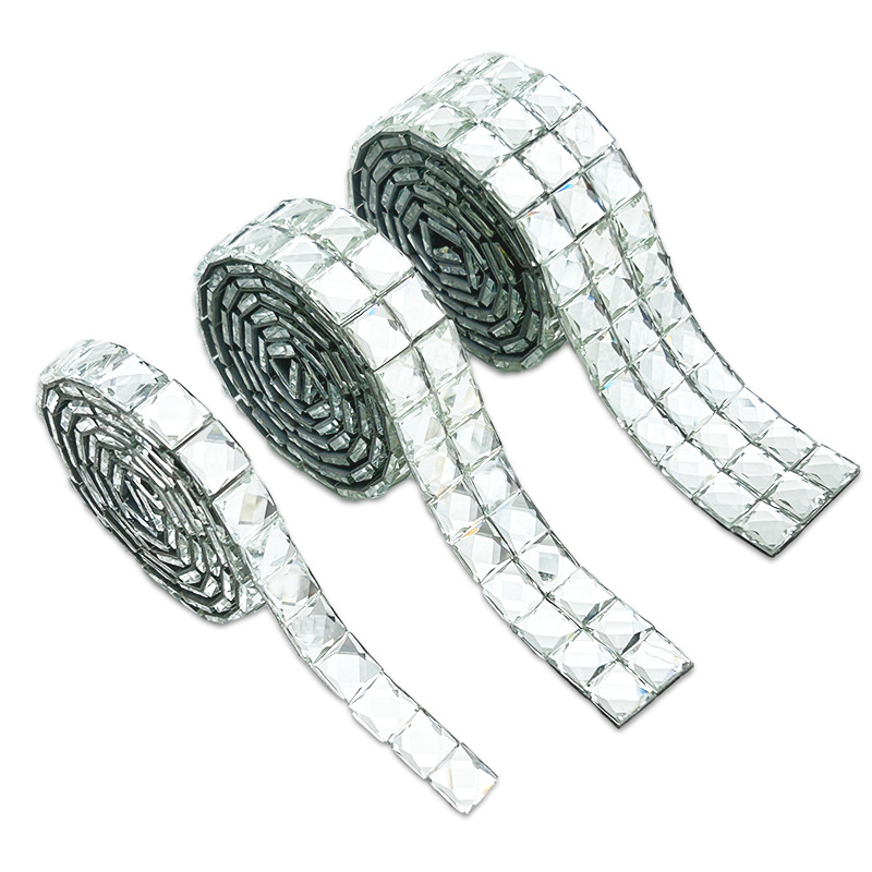 Piiriülene hulgimüük klaasist kivikeste kleebised Isekleepuvad puuriribad Kleepuv kivikeste lint Isekleepuvad kivikeste ribad DIY kivikeste puuriribad