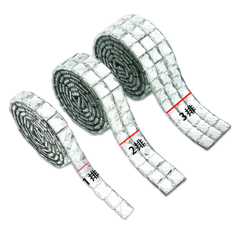 Piiriülene hulgimüük klaasist kivikeste kleebised Isekleepuvad puuriribad Kleepuv kivikeste lint Isekleepuvad kivikeste ribad DIY kivikeste puuriribad