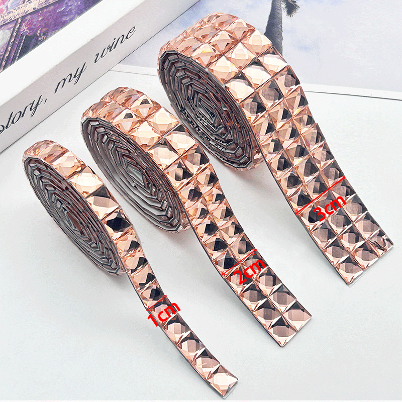 Piiriülene hulgimüük klaasist kivikeste kleebised Isekleepuvad puuriribad Kleepuv kivikeste lint Isekleepuvad kivikeste ribad DIY kivikeste puuriribad