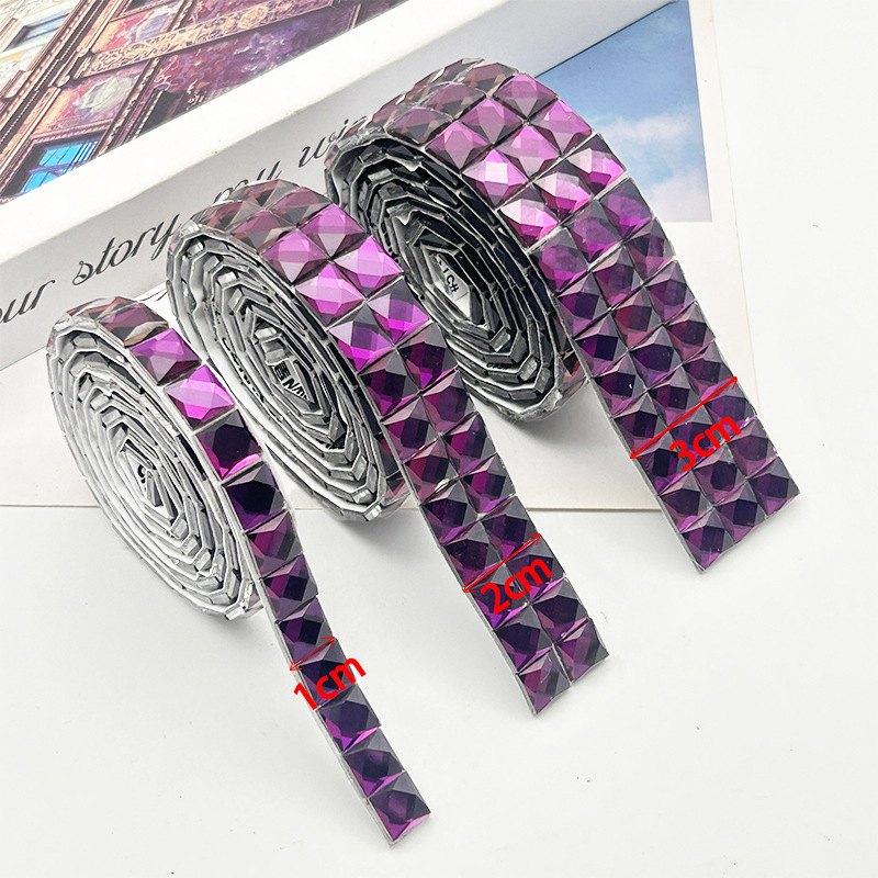 Piiriülene hulgimüük klaasist kivikeste kleebised Isekleepuvad puuriribad Kleepuv kivikeste lint Isekleepuvad kivikeste ribad DIY kivikeste puuriribad