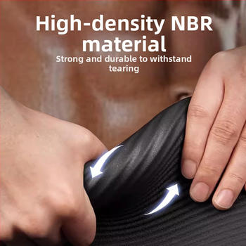 Meeste joogamatt, algajate treeningmatt, paksendatud, laiendatud ja pikendatud, libisemiskindel spordijoogamatt, kodune tagasilöök