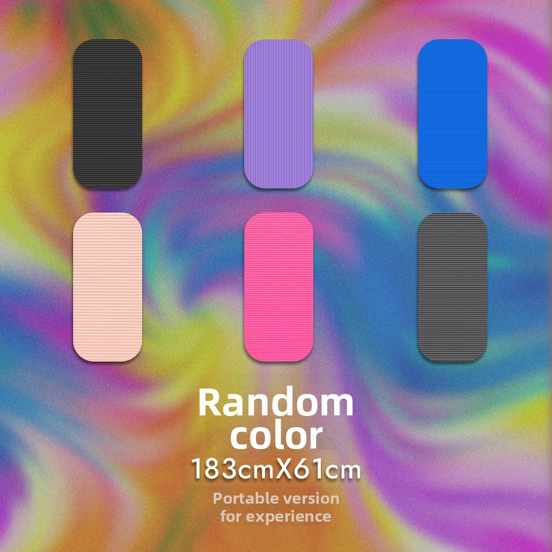 Meeste joogamatt, algajate treeningmatt, paksendatud, laiendatud ja pikendatud, libisemiskindel spordijoogamatt, kodune tagasilöök