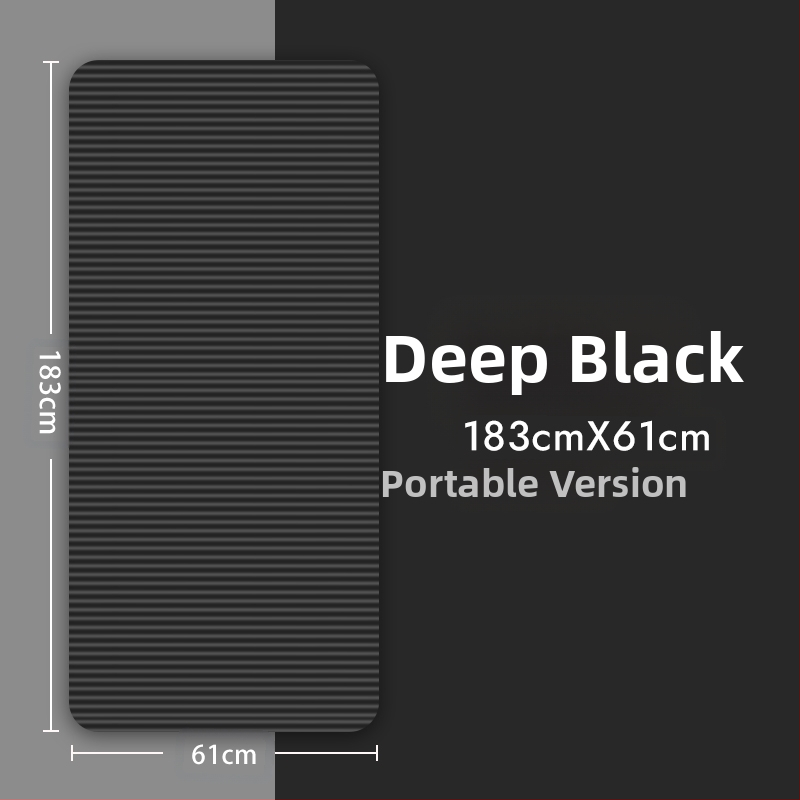 Meeste joogamatt, algajate treeningmatt, paksendatud, laiendatud ja pikendatud, libisemiskindel spordijoogamatt, kodune tagasilöök