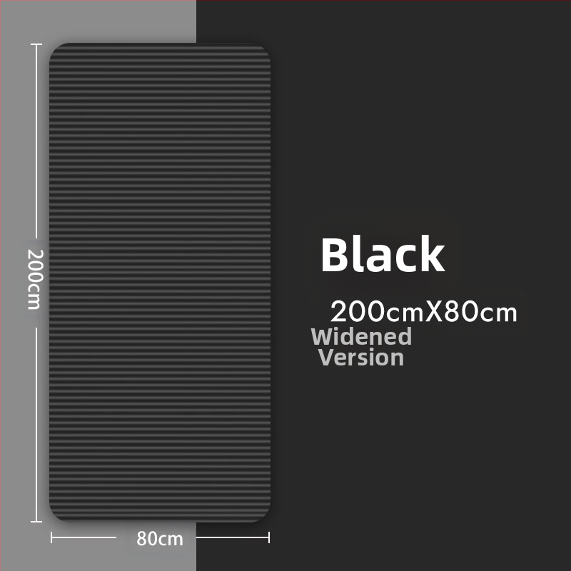 Meeste joogamatt, algajate treeningmatt, paksendatud, laiendatud ja pikendatud, libisemiskindel spordijoogamatt, kodune tagasilöök