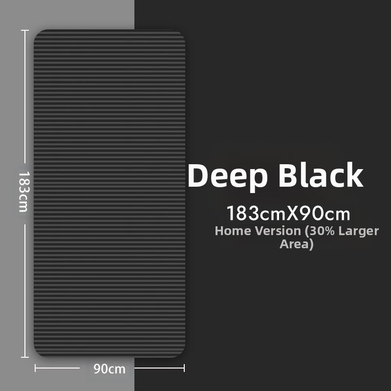 Meeste joogamatt, algajate treeningmatt, paksendatud, laiendatud ja pikendatud, libisemiskindel spordijoogamatt, kodune tagasilöök