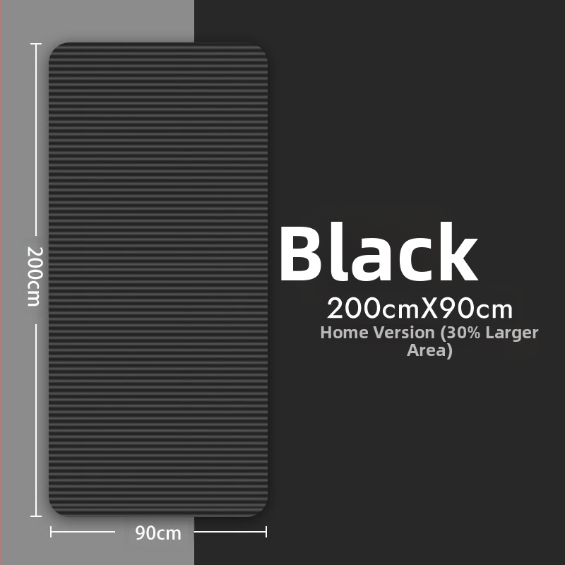 Meeste joogamatt, algajate treeningmatt, paksendatud, laiendatud ja pikendatud, libisemiskindel spordijoogamatt, kodune tagasilöök