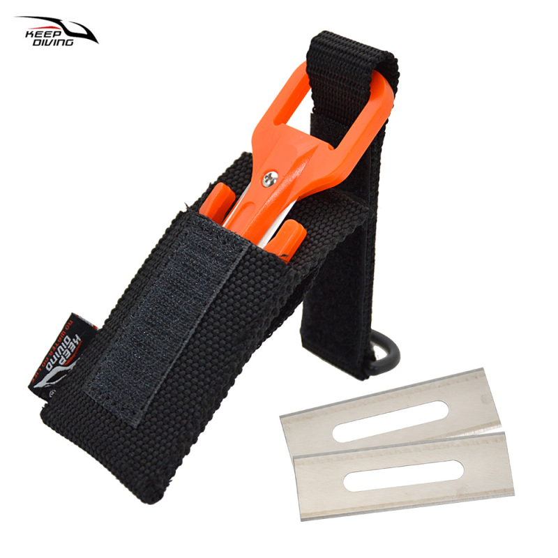 Nardymo pjaustytuvas, daugiaspalvis, nešiojamas povandeninis pjaustytuvas, narų pjaustomas virvių tinklas, gelbėjimosi lynas, KF963