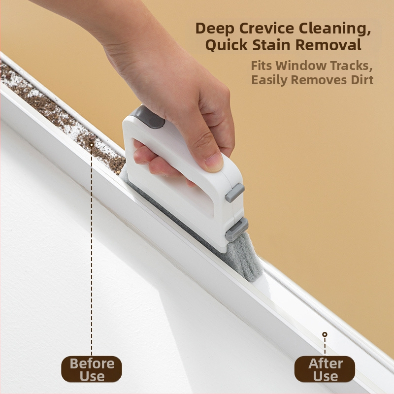 Četru vienā logu birste logu rievu tīrīšanas birste logu rievu tīrīšanas rīks spraugu logu rievu grīdas šuvju putekļu birste maza birste