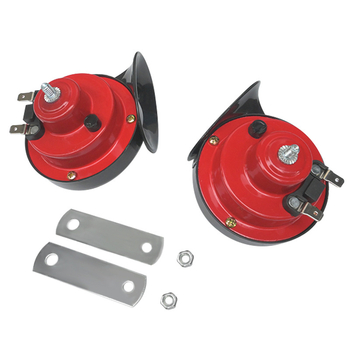 Модификация на автомобил, мотоциклет, акумулатор, кола 12V, клаксон с охлюв, универсална свирка 24V, водоустойчива, електрически клаксон за кола