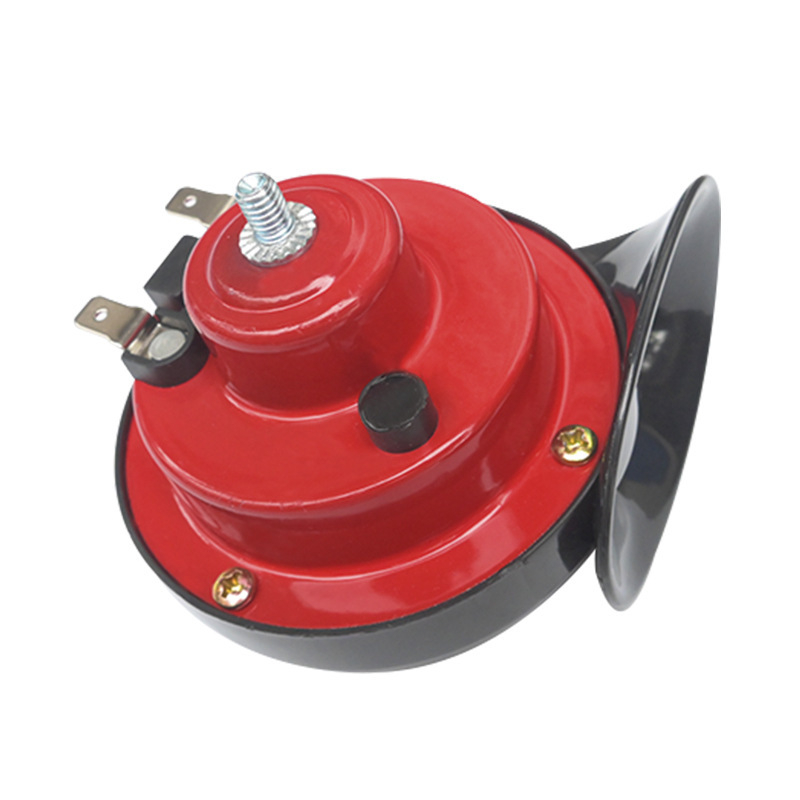Модификация на автомобил, мотоциклет, акумулатор, кола 12V, клаксон с охлюв, универсална свирка 24V, водоустойчива, електрически клаксон за кола