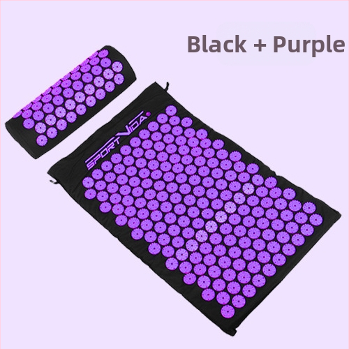 Nõelravimati komplekt Jooga Akupunktuuri Massaažimatt Massaaži Akupunktuurimatt Lootos Sponge Akupunktuurimati komplekt