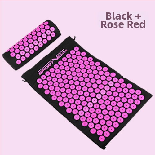 Nõelravimati komplekt Jooga Akupunktuuri Massaažimatt Massaaži Akupunktuurimatt Lootos Sponge Akupunktuurimati komplekt