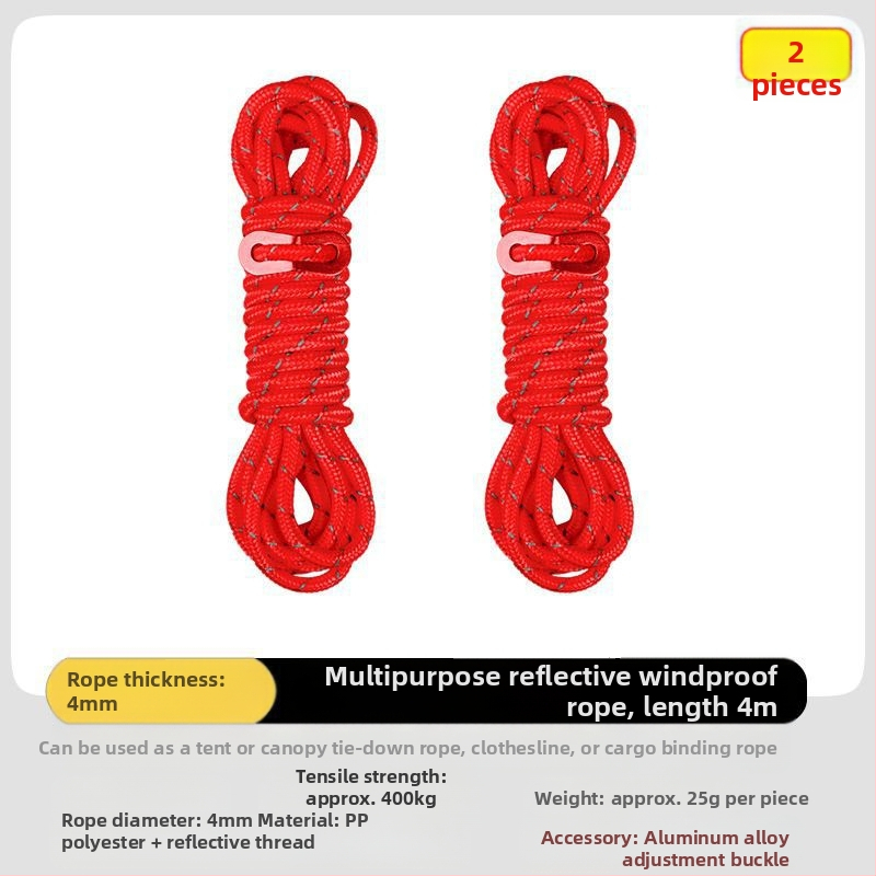 Välistingimustes telkimiseks mõeldud tuulekindel köis, taevakardina tõmbeköis, rihmaratta pingutus, tuuleköis, reguleeritav kinnitus välistingimustes