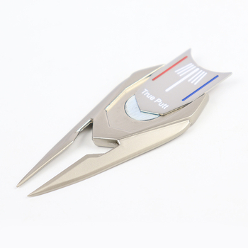 Μεταλλικό πιρούνι γκολφ Cross-Border Spot, πολυλειτουργικό σετ πιρουνιών putting, μαγνητικό σιδερένιο σημάδι Golfballma