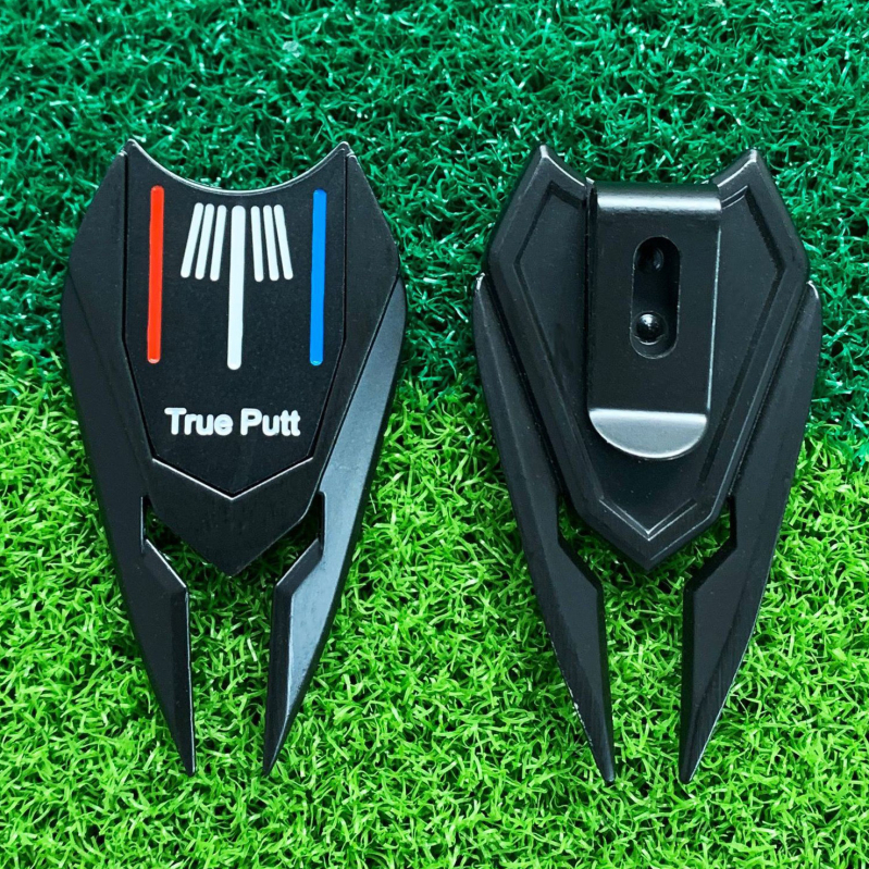 Cross-Border Spot Metal Golf Vilice Multifunkcionalni set vilica za putting Magnetic Iron Mark Golfballma
