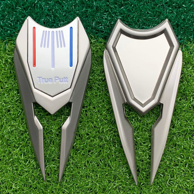 Cross-Border Spot Metal Golf Vilice Multifunkcionalni set vilica za putting Magnetic Iron Mark Golfballma