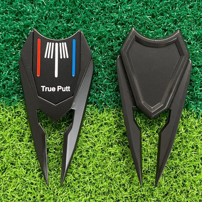 Cross-Border Spot Metal Golf Vilice Multifunkcionalni set vilica za putting Magnetic Iron Mark Golfballma
