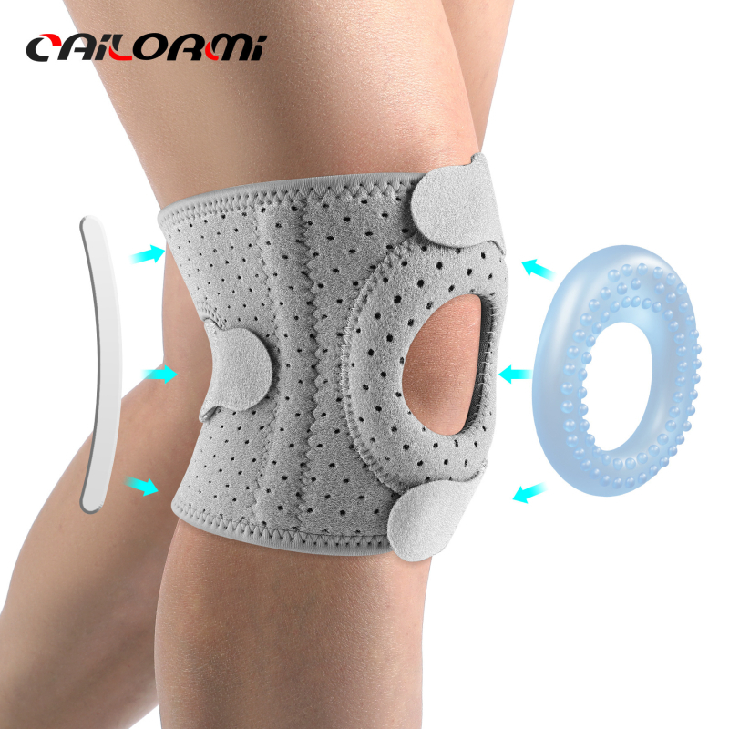 Patella Band Professionaalne spordi põlvekaitse Põlveliigese kaitsja Naiste jooksuspordivarustus Hüppenööriga põlvekaitsmed