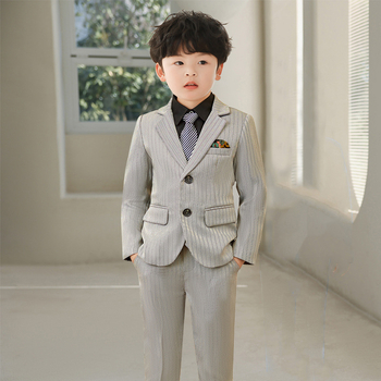 Κοστούμι για αγόρια, όμορφο κορίτσι με λουλούδια, φόρεμα οικοδέσποινα, βρετανικού στιλ, μικρό κοστούμι, κοστούμι για πιάνο, επίδειξη μόδας