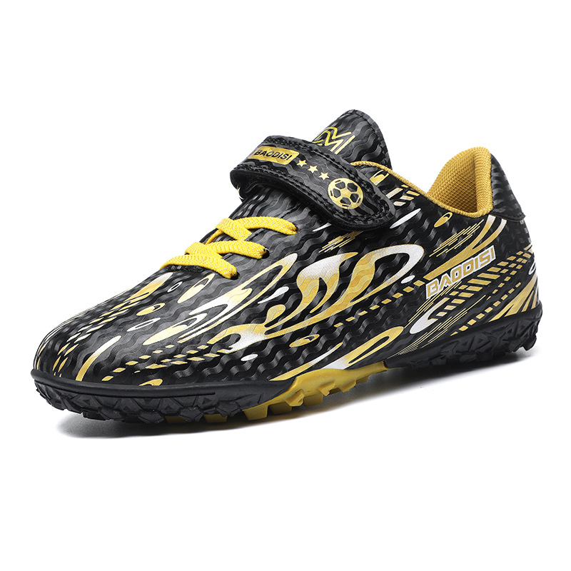 Tépőzáras gyermek focicipő fiúknak és lányoknak, törött körmök, általános iskolásoknak, hosszú körmök, profi versenyedző cipő nagykereskedelem